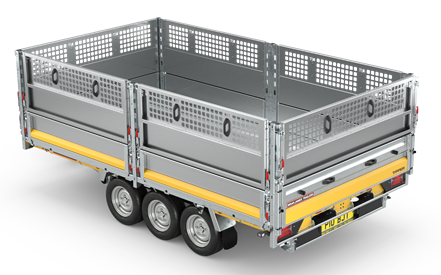 Přídavné děrované bočnice 660 mm